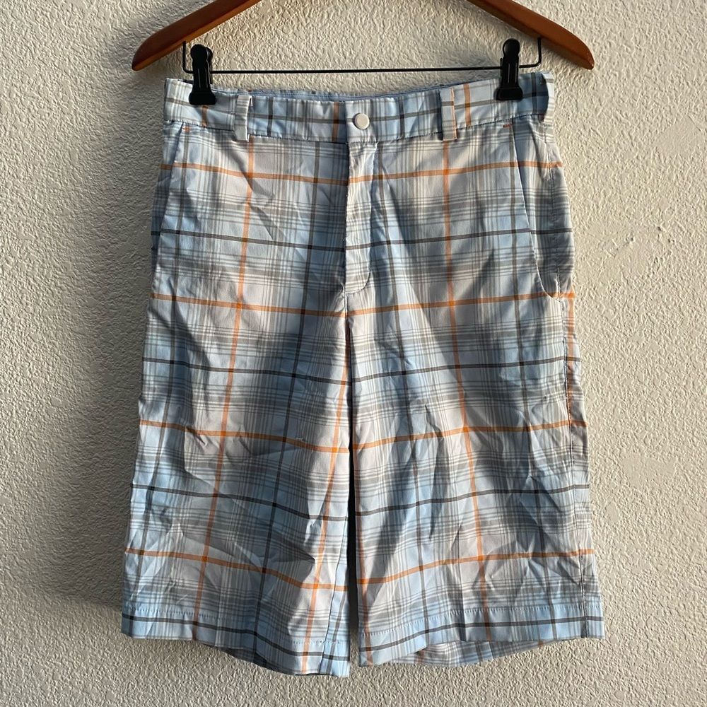 Nike Golf DRI-FIT Tour Performance Plaid Shorts 28